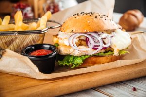 chicken burger