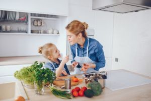 mom cooking