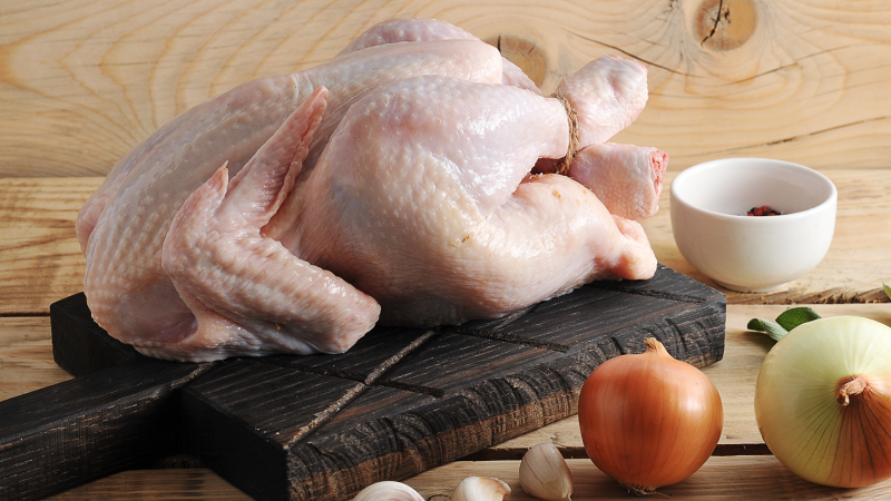 raw chicken