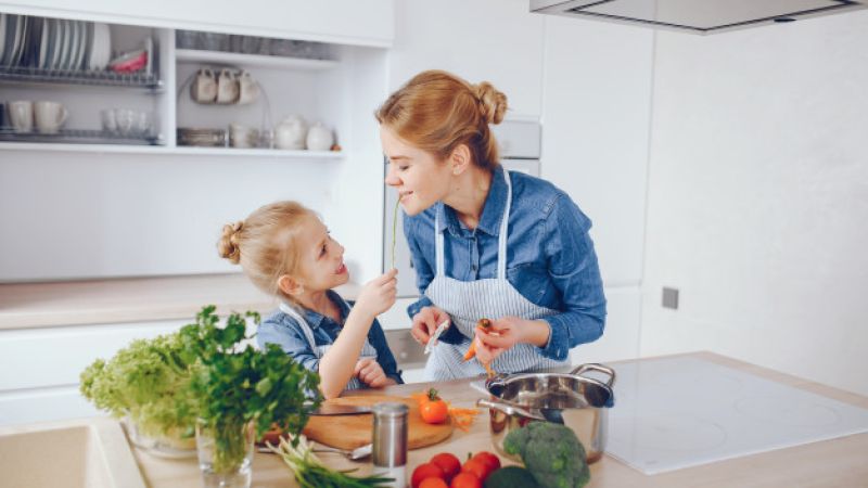 mom cooking